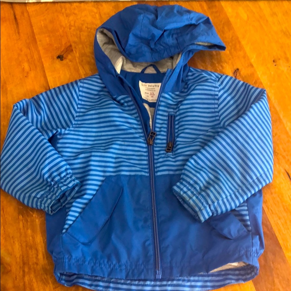 Boys lightweight hooded jacket